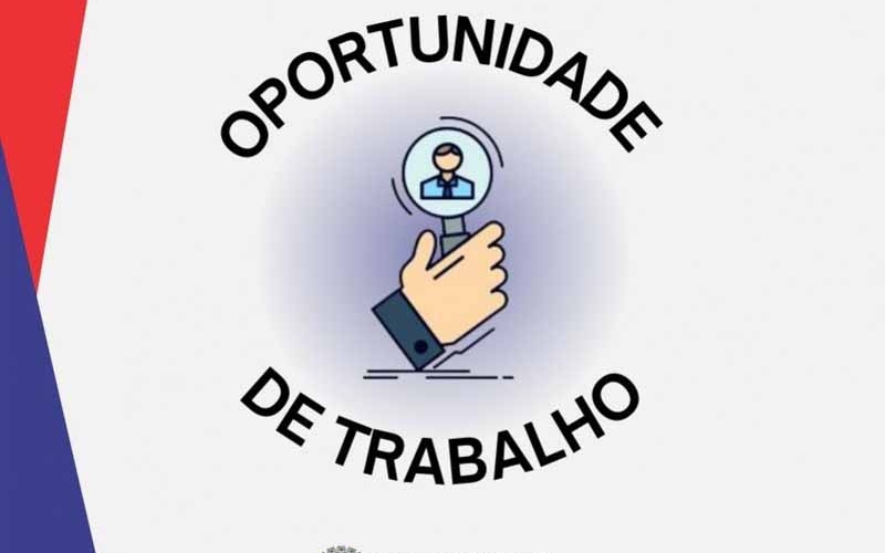 OPORTUNIDADE DE TRABALHO